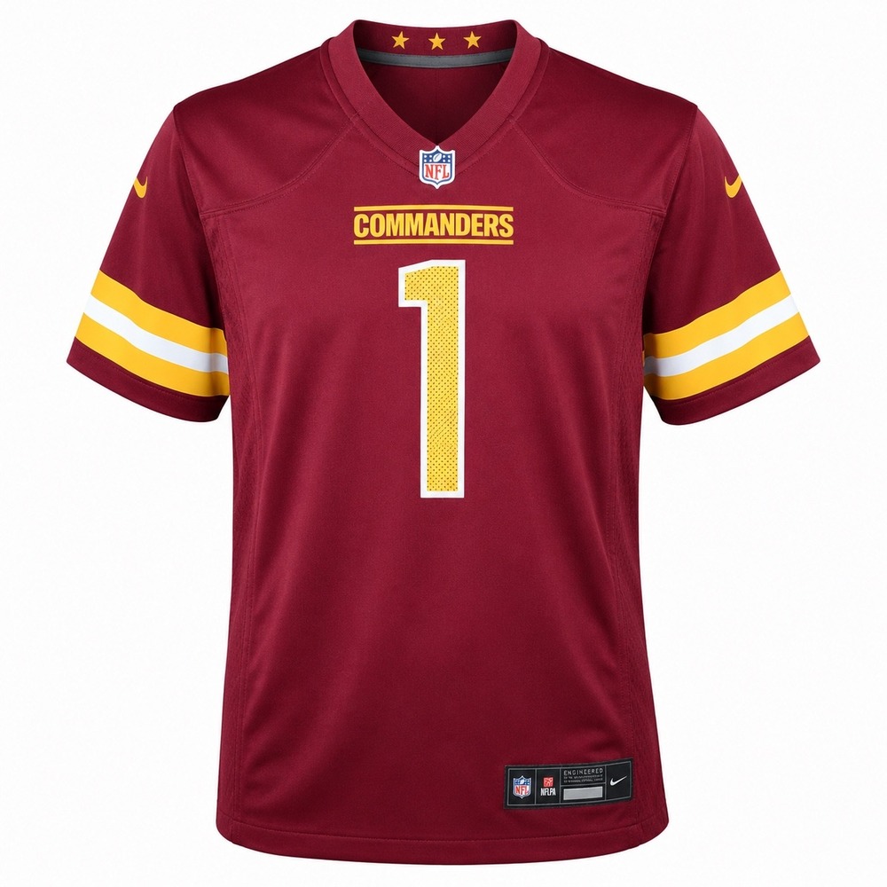 Nike Washington NWT Commanders Curtis Samuel Sr 1 NFL Game Jersey Mens XL sporty